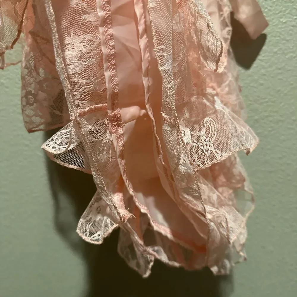 NWT Aviva Pink Girl Lace Style Dress Size 5